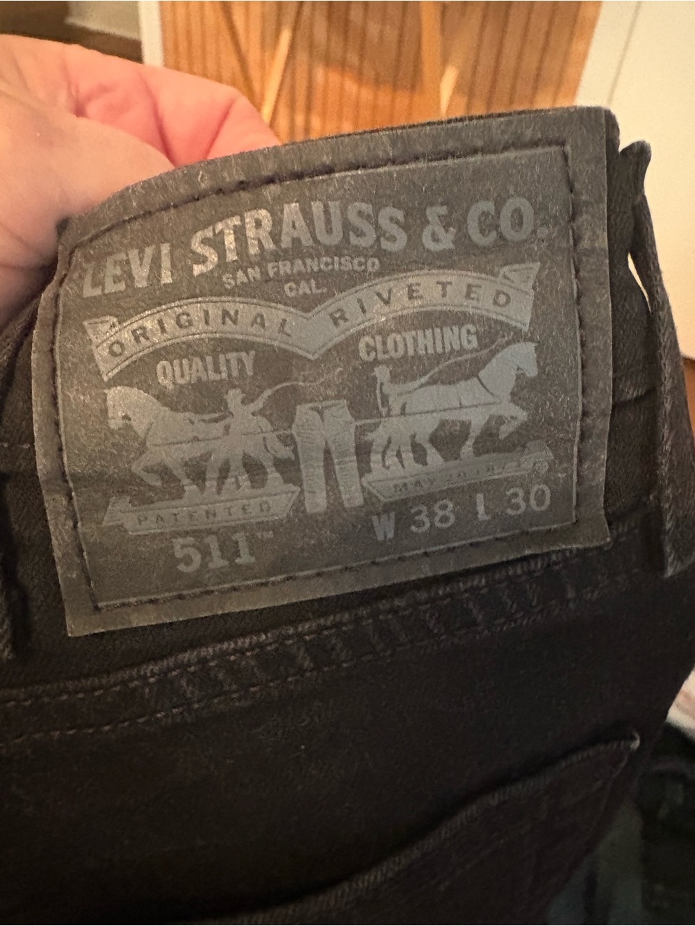 Levi's Slim-Straight Men's Jeans - Black
